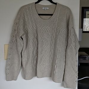 Madewell Fisherman Cable Knit Sweater